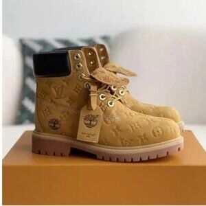 New Worldwide Louis Vuitton Ankle Boots – Wheat Embossed Monogram